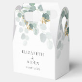 Eukalyptus Wedding Box    Bedankdoosjes (Geopend)