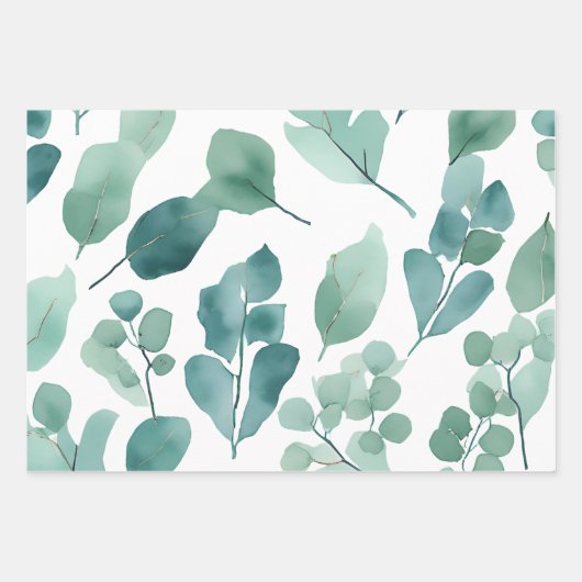 Eukalytusbecher Inpakpapier Vel (Voorkant)