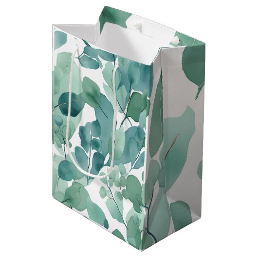 Eukalytusbecher Medium Cadeauzakje (Voorkant Gekanteld)