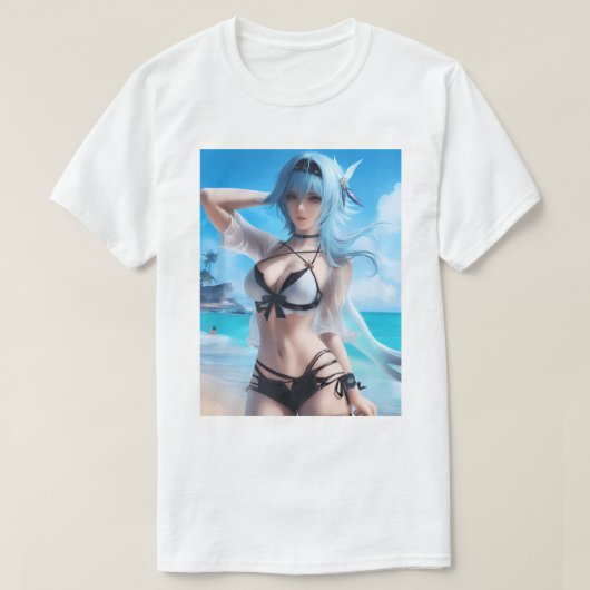 Eula Swimsuit 24 T-shirt (Design voorkant)