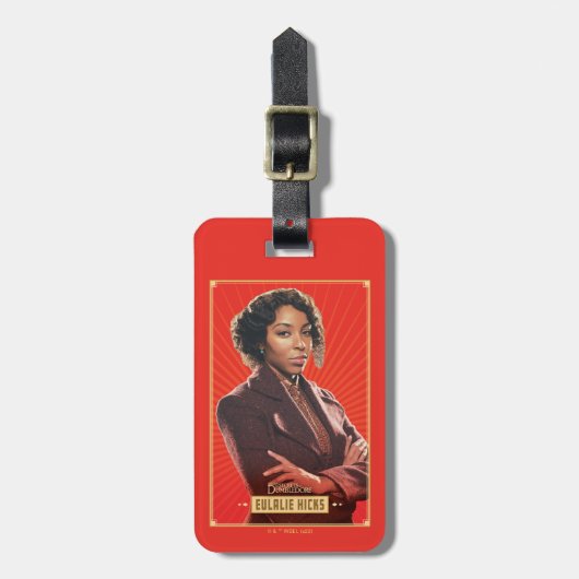 Eulalie Hicks Character Graphic Bagagelabel (Voorkant verticaal)