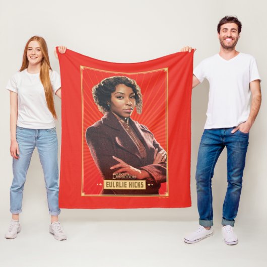 Eulalie Hicks Character Graphic Fleece Deken (In situ)