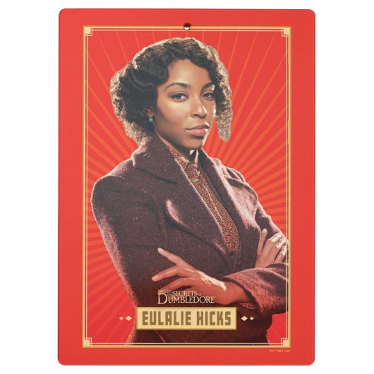 Eulalie Hicks Character Graphic Klembord (Achterkant)