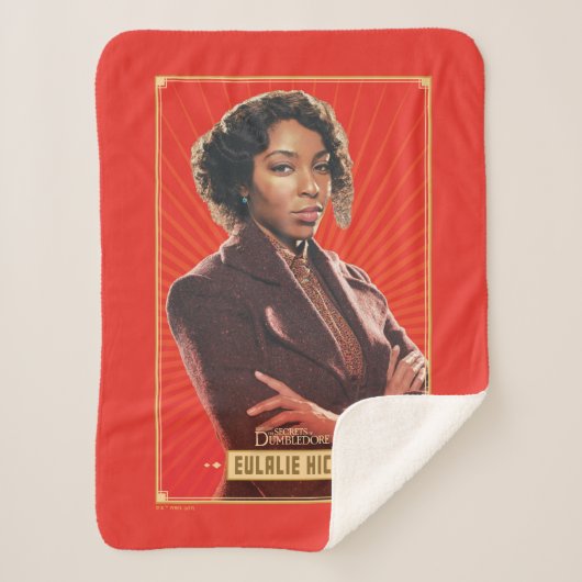 Eulalie Hicks Character Graphic Sherpa Deken (Voorkant)