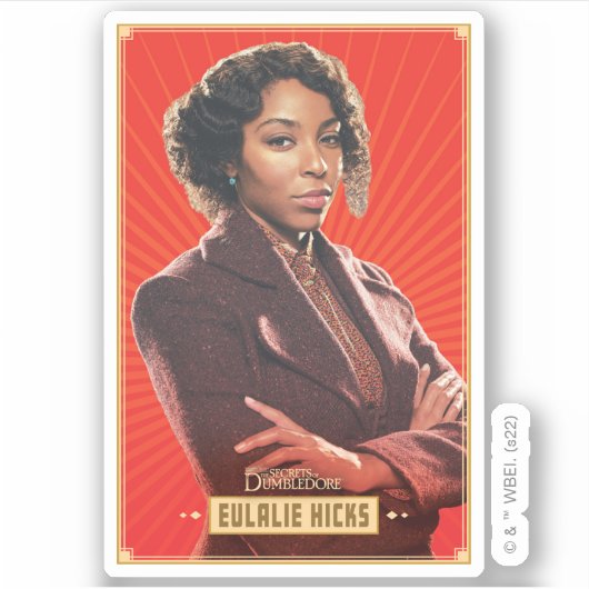 Eulalie Hicks Character Graphic Sticker (Voorkant)