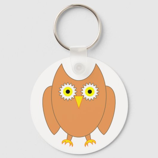 Eule owl sleutelhanger (Voorkant)
