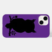 Eule - Scherenschnitt Case-Mate iPhone Case (Achterkant (horizontaal))