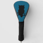 Eule - Scherenschnitt Golfheadcover (Voorkant)