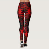 Eule - Scherenschnitt Leggings (Achterkant)