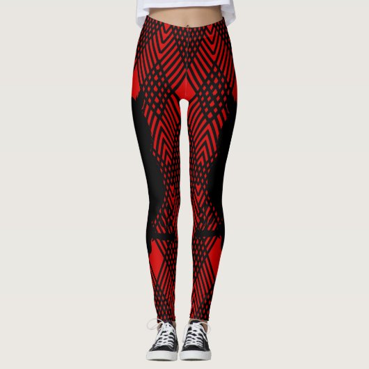 Eule - Scherenschnitt Leggings (Voorkant)