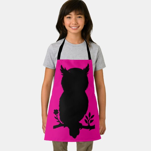 Eule - Scherenschnitt Schort (Insitu)