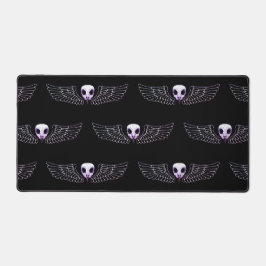 Eulentotenkopf mit Flügeln Bureaumat