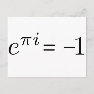 Euler-formule! Briefkaart