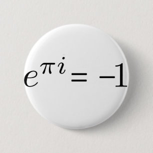 Euler-formule! Ronde Button 5,7 Cm