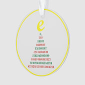 Euler kerstboom ornament (voorkant)