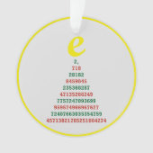 Euler kerstboom ornament (voorkant)