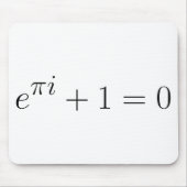 Euler's identiteit muismat (Voorkant)