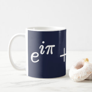 Euler's Identiteit Vergelijking Wetenschap Wiskund Koffiemok