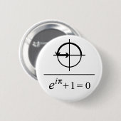 Euler's Identity Ronde Button 5,7 Cm (Voorkant /achterkant)