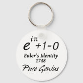 Euler's Identity Sleutelhanger (Voorkant)
