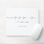Euler's mousepad muismat (Met muis)
