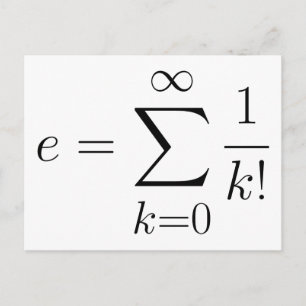 Euler's nummerreeks briefkaart
