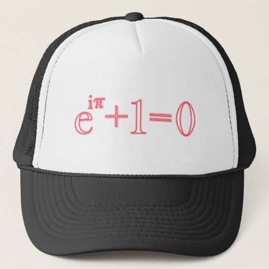 Eulersche Identität Euler's identity Trucker Pet (Voorkant)