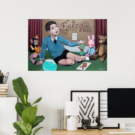 Eulogy Poster (Thuiskantoor)