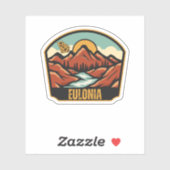 Eulonia, Georgië Sticker (Vel)