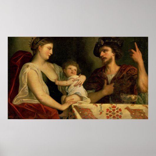 Eumenes en Roxana Poster (Voorkant)