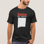 Eunice USA State America Reizen Nieuw Mexicaans Ni T-shirt (Voorkant)