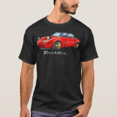 Eunos Roadster in rode JDM auto T-shirt (Voorkant)
