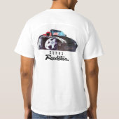 Eunos Roadster logo & cartoon T-shirt (Achterkant)
