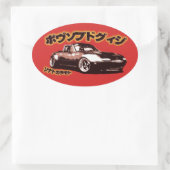 Eunos verse Rode sticker (Tas)