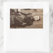 Euphemia Amelia Nightingale Allen Rechthoekige Sticker (Tas)