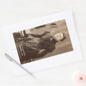 Euphemia Amelia Nightingale Allen Rechthoekige Sticker (Envelop)