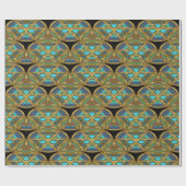 Euphemia Baroque Elegant Wrappapier Cadeaupapier (Vlak)