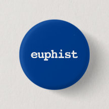Euphistische typografie Button