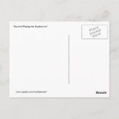 Euphonium afspelen briefkaart (Achterkant)