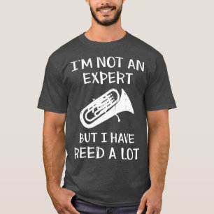 Euphonium Bariton Marching Tuba Messing Instrument T-shirt