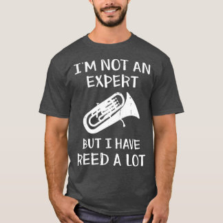 Euphonium Bariton Marching Tuba Messing Instrument T-shirt