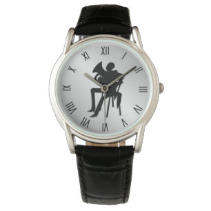Euphonium / Baritone Player w Roman Numerals Horloge