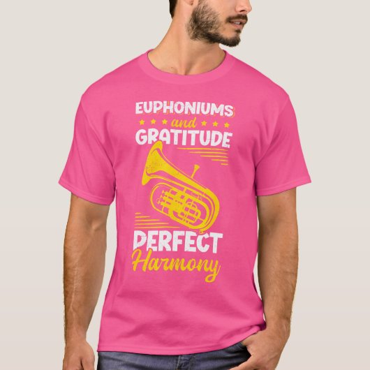 Euphonium Brass Euphonimist Euphonium Brass Orche T-shirt (Voorkant)