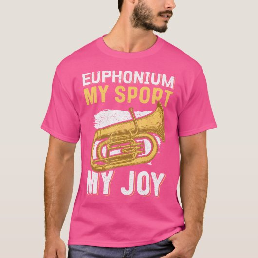 Euphonium Brass Euphoniumist Euphonium Brass Orche T-shirt (Voorkant)