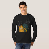 Euphonium Cat Slapping Euphoniumist T-shirt (Voorkant volledig)