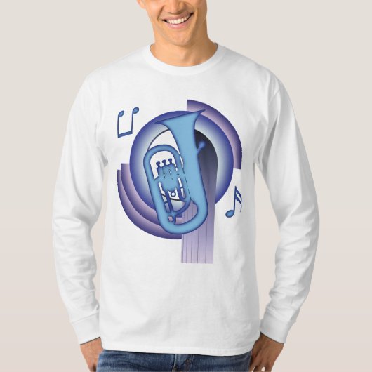 Euphonium Deco2 T-shirt (Voorkant)