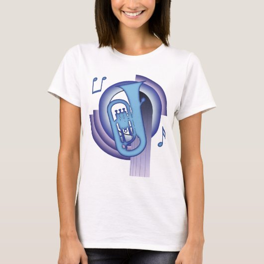 Euphonium deco2 t-shirt (Voorkant)