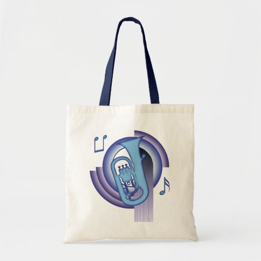 Euphonium deco2 tote bag (Voorkant)