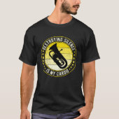 Euphonium Euphoniumist Destroying Silence Is My Ca T-shirt (Voorkant)