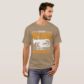 Euphonium Im Just A Euphoniumist friend T-shirt (Voorkant volledig)